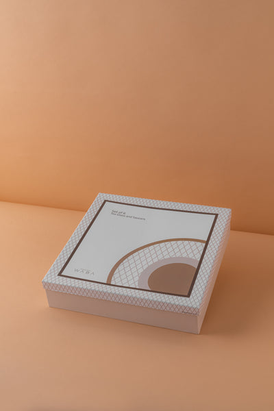 طقم شاي وقهوة 18 قطعة KL63