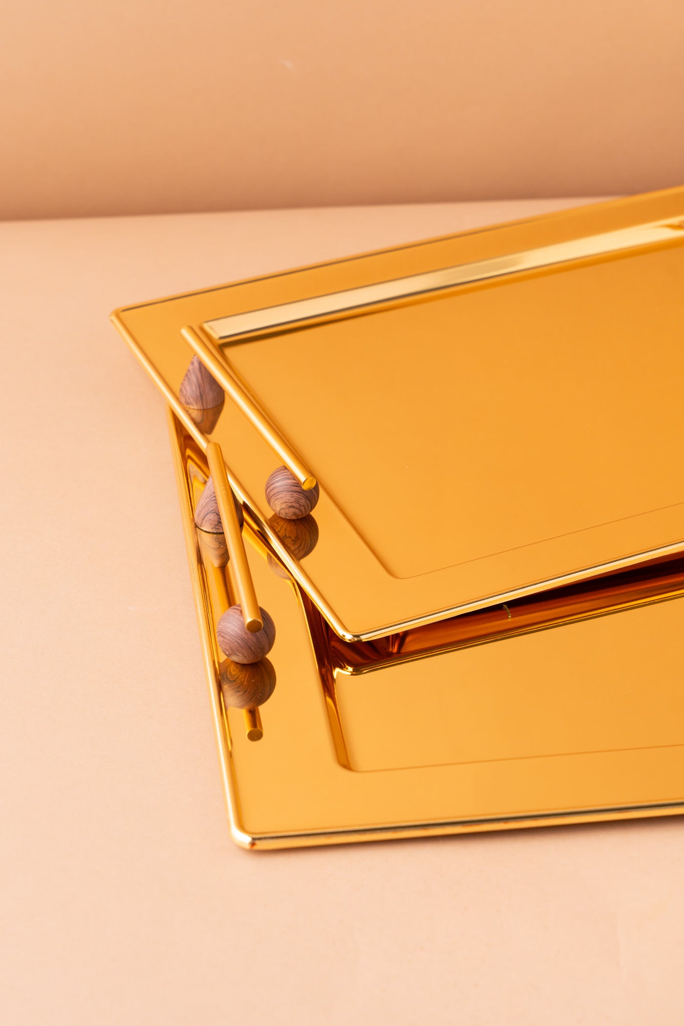 TP3 Rectangular Serving Trays Set 2 Pcs