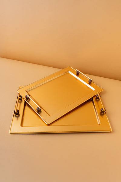 TP1 Rectangular Serving Trays Set 2 Pcs