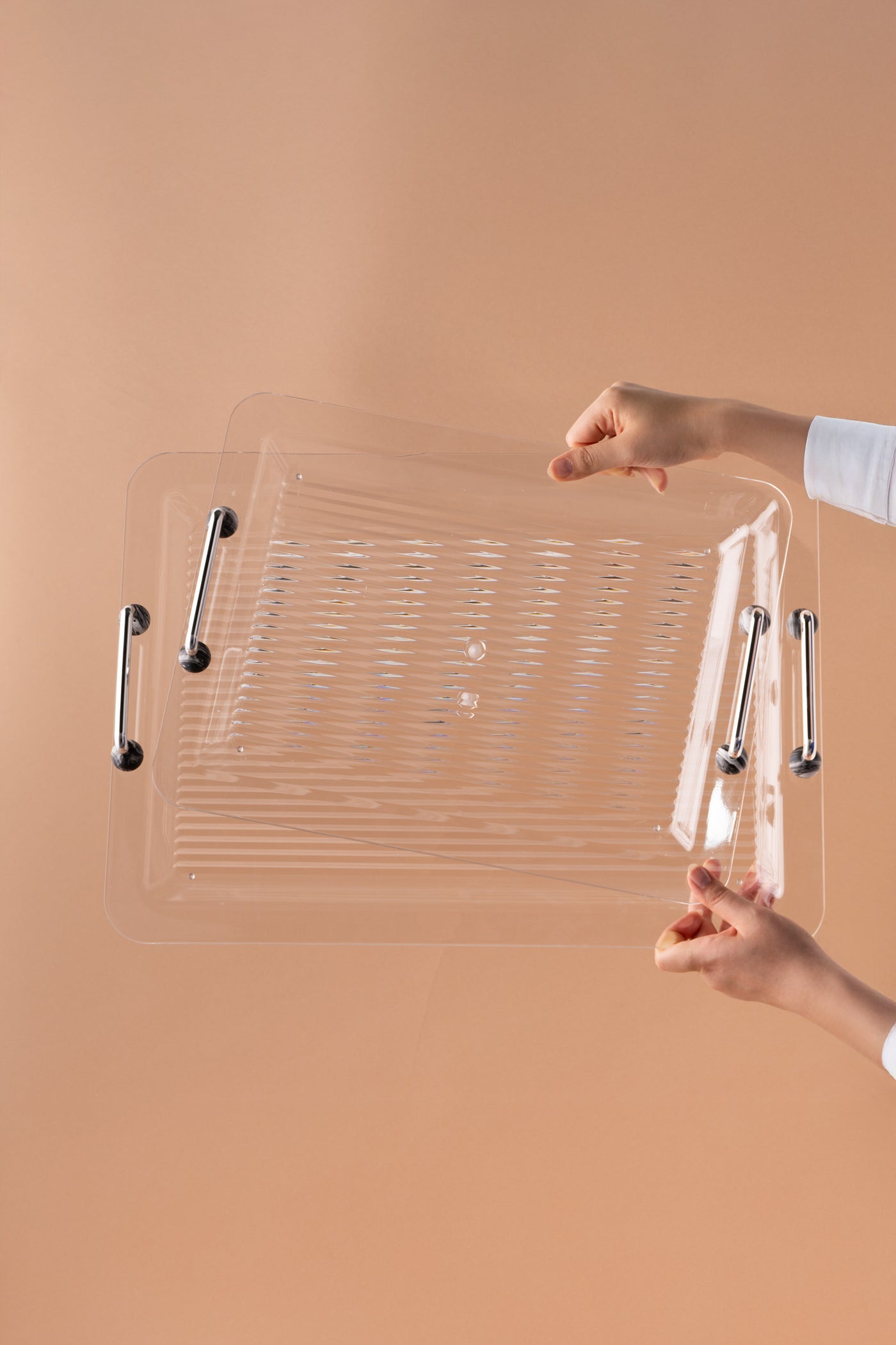 GF3 Acrylic Trays Set 2 Pcs