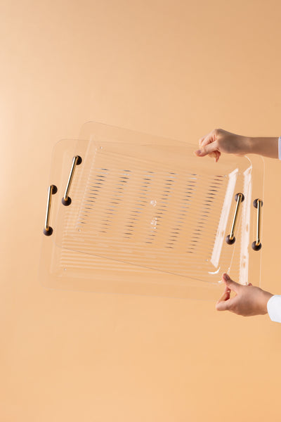 GF3 Acrylic Trays Set 2 Pcs