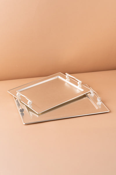 TP2 Rectangular Serving Trays Set 2 Pcs