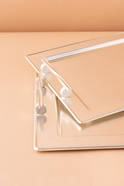 TP2 Rectangular Serving Trays Set 2 Pcs