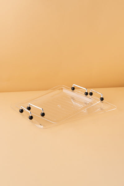 GF3 Acrylic Trays Set 2 Pcs