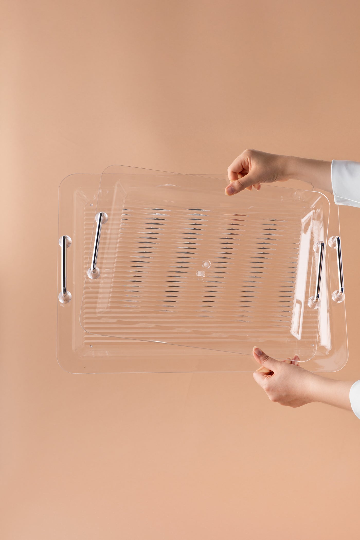 GF3 Acrylic Trays Set 2 Pcs