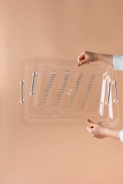 GF3 Acrylic Trays Set 2 Pcs