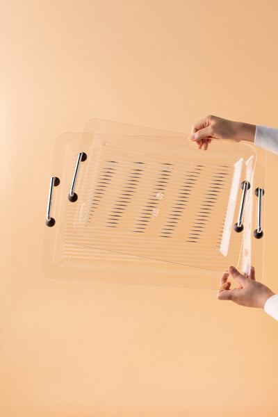 GF3 Acrylic Trays Set 2 Pcs