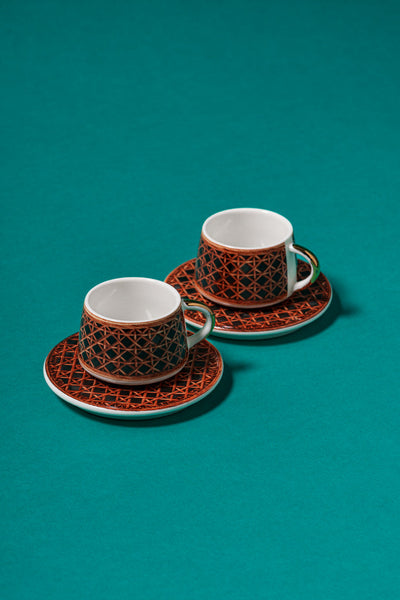 طقم قهوة 2 قطعة KL46