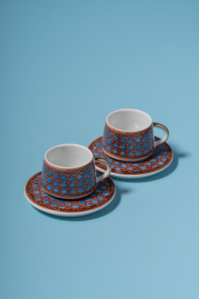 طقم قهوة 2 قطعة KL46