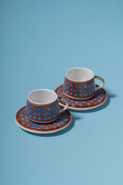 طقم قهوة 2 قطعة KL46