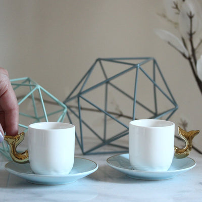 H1 Coffee Cups Set 2 Pcs Bahri