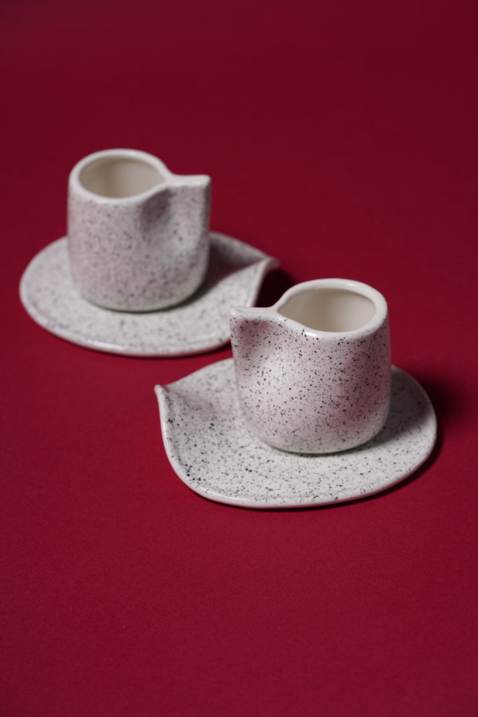 H27 Coffee Cups Set 2 Pcs