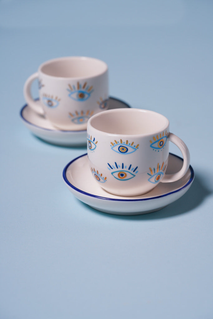H30 Coffee Cups Set 2 Pcs