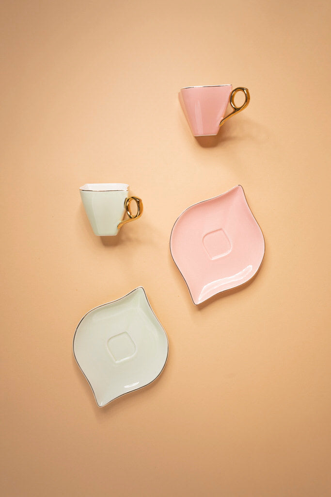 R12 Coffee Set 2 Pcs
