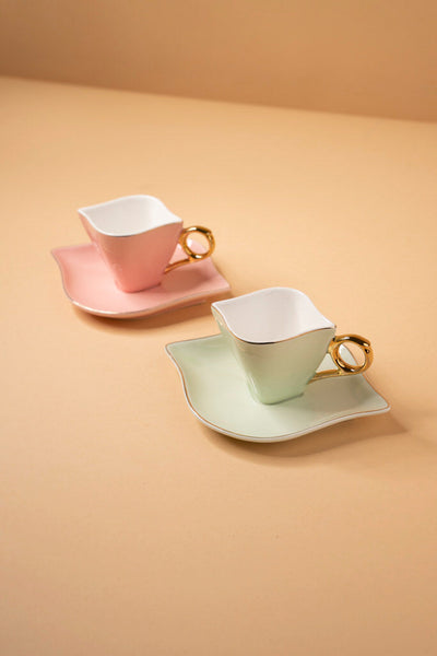 R12 Coffee Set 2 Pcs