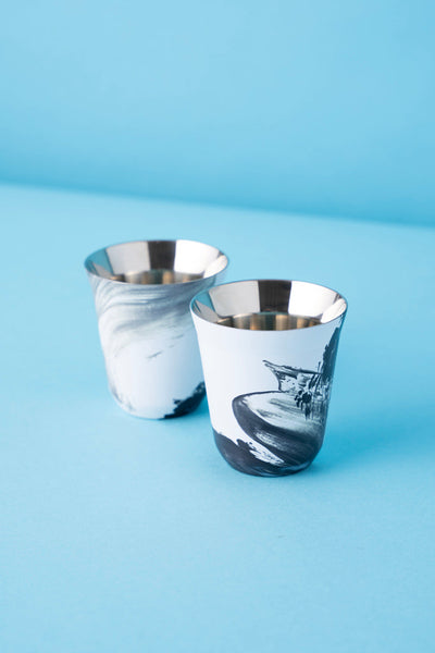 Y12 Espresso DB Wall Set 2 Pcs 150ml