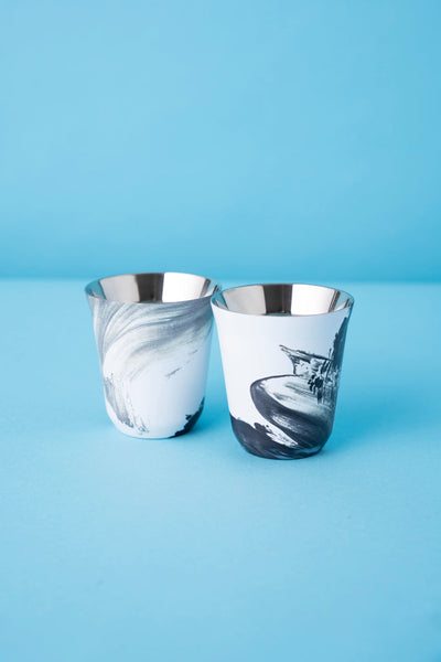 Y12 Espresso DB Wall Set 2 Pcs 150ml