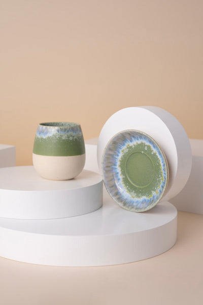 L9 Ceramic Cup With Saucer