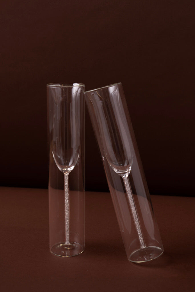 HL1 Glass Cups Set 2 Pcs