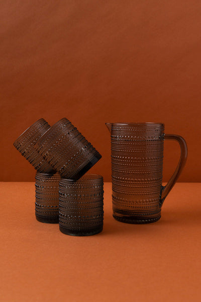 HM3 Glass Pitcher 1.1L + 4 Glass Cups