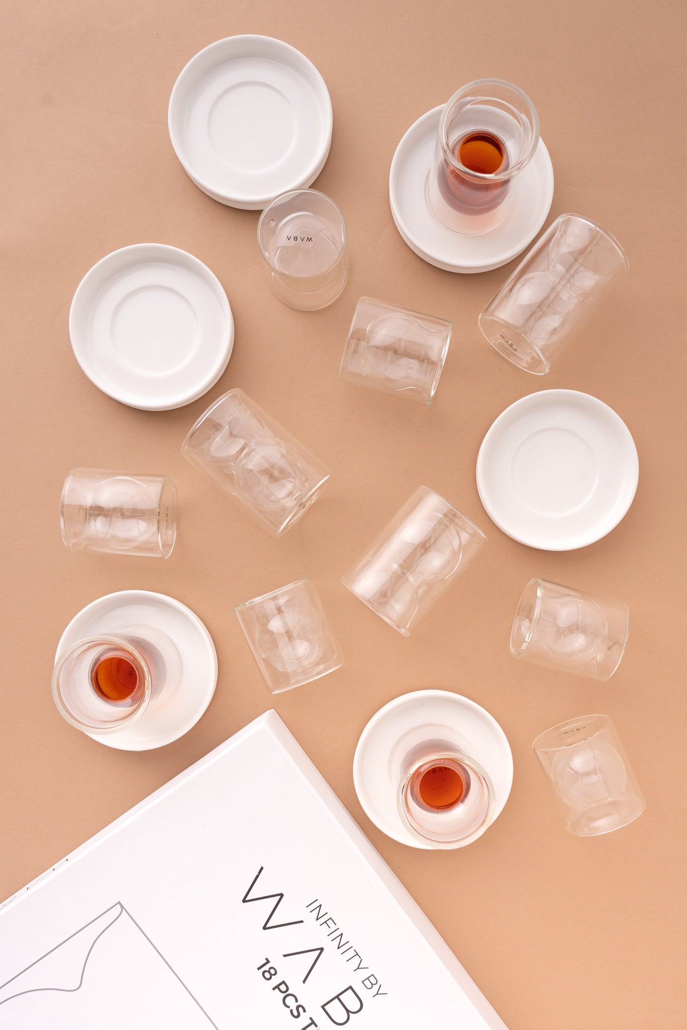 GM7 Tea & Coffee DB Set 18 Pcs