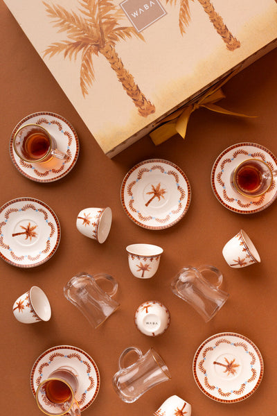 B4 Tea & Coffee Set 18 Pcs