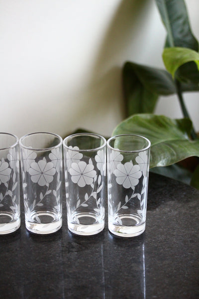 KL3 Glass Cups Set 4 Pcs