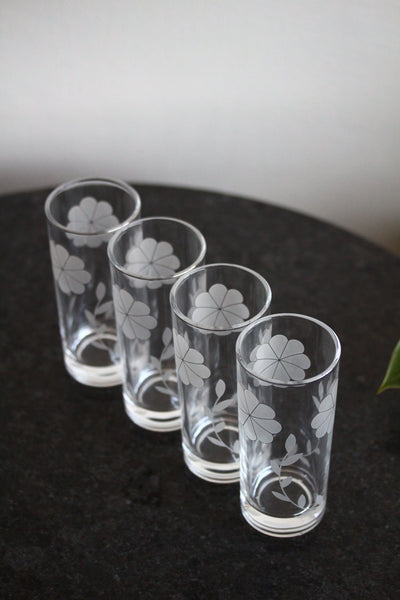 KL3 Glass Cups Set 4 Pcs