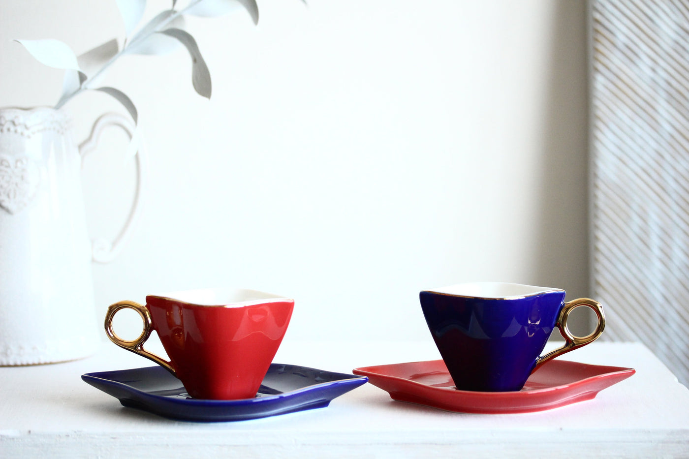 R12 Coffee Set 2 Pcs