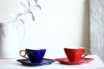 R12 Coffee Set 2 Pcs
