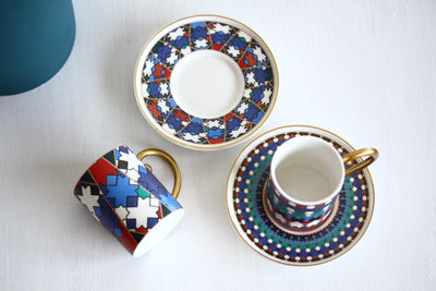 K15 Coffee Cups Set 2 Pcs