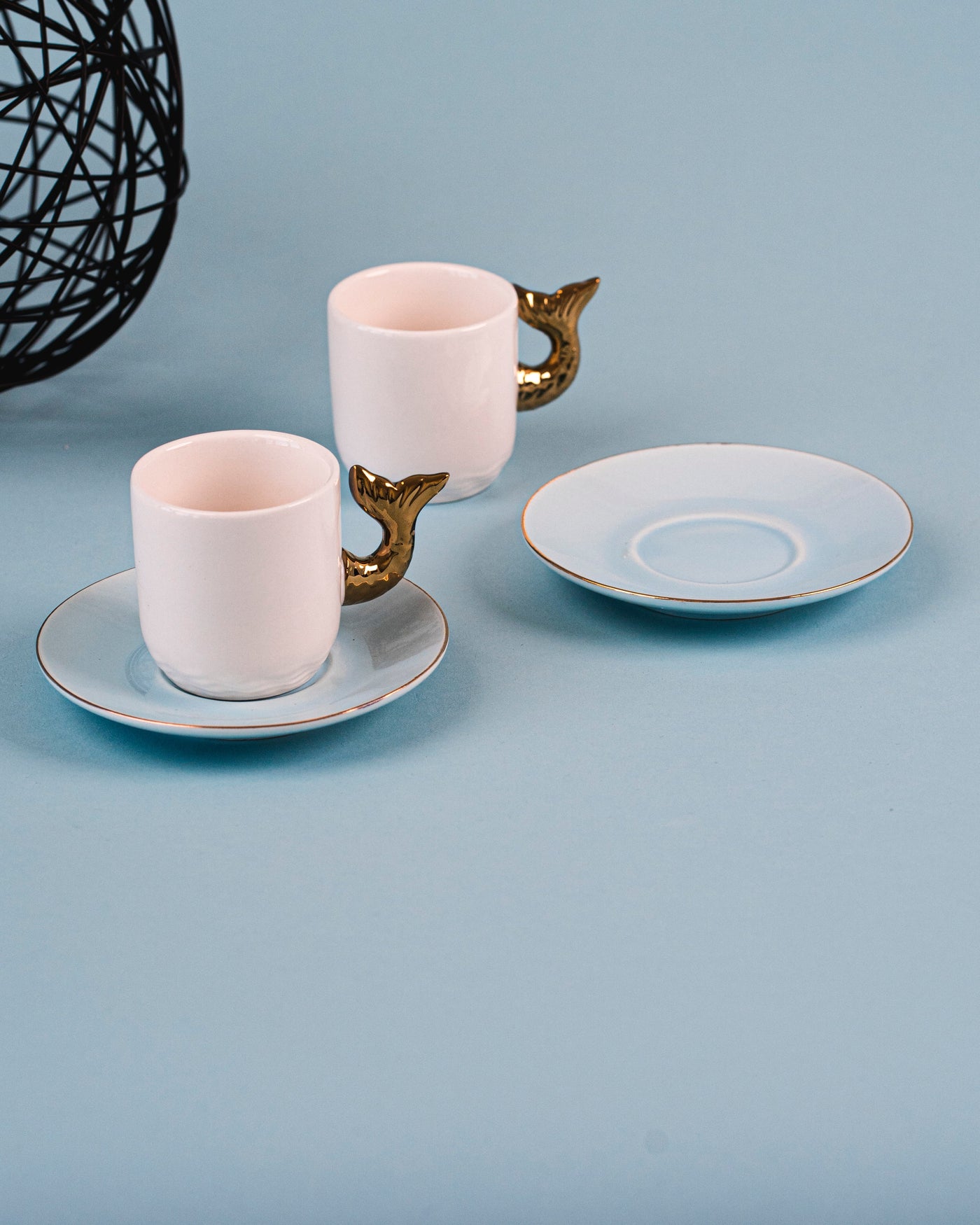 H1 Coffee Cups Set 2 Pcs Bahri