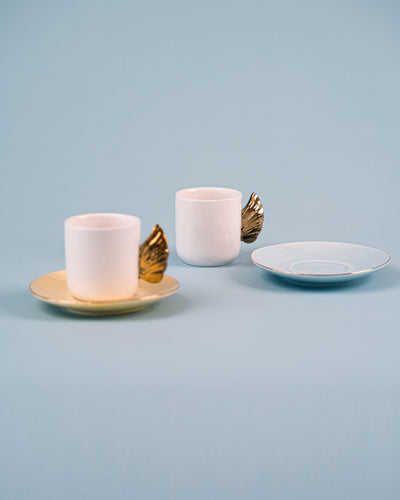 H1 Coffee Cups Set 2 Pcs Wing